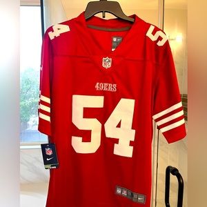 49ers Fred Warner Jersey. Size S. Nike.